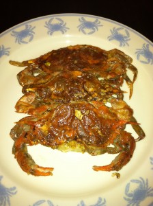 Pan Fried Soft Shell Crabs