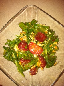 Strawberry Arugula Salad recipe