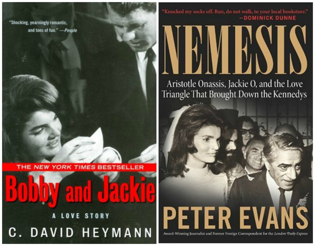 Bobby and Jackie Kennedy, C David Heymann, Nemesis, Ari Onasis, Peter Evans