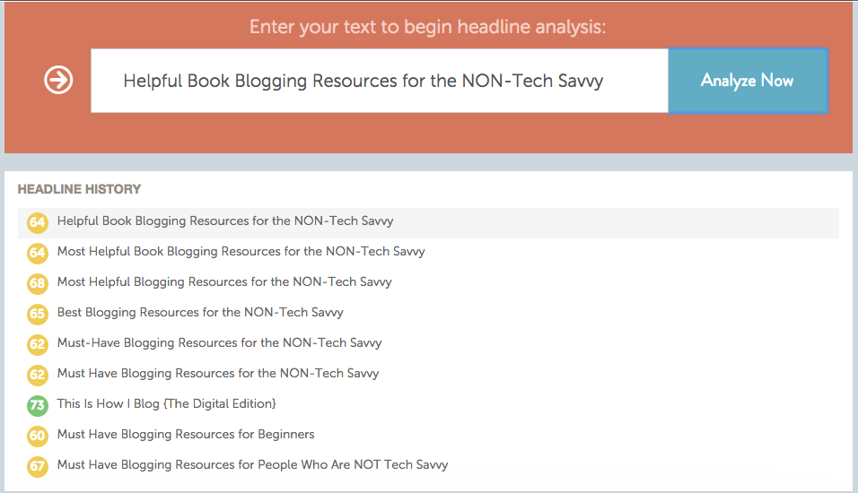 coschedule headline analyzer coschedule headline analyzer
