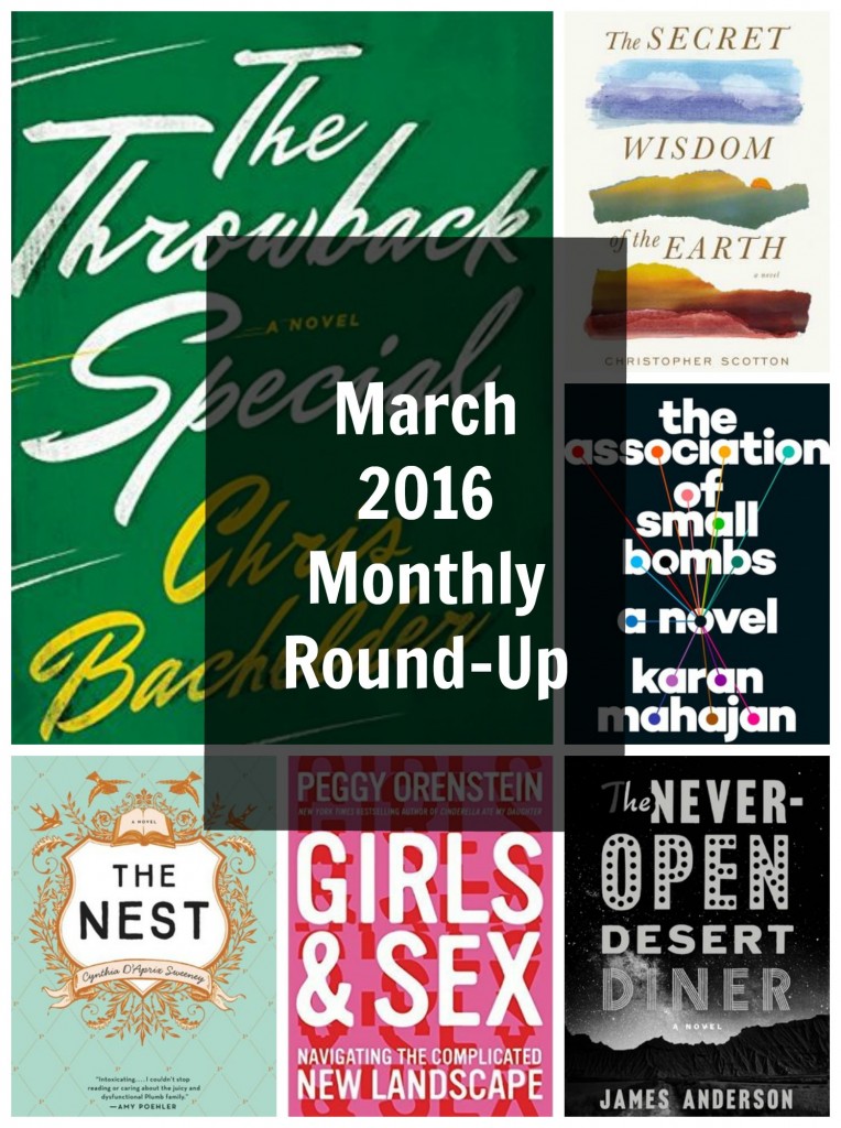 Throwback Special, Secret Wisdom of Earth, Association of Small Bombs, Never Open Desert Diner, Girls and Sex, The Nest