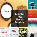 December 2016 Monthly Round-Up