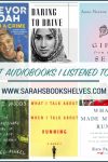 Best Audiobooks I Listened to in 2017