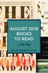 August 2018 Books to Read