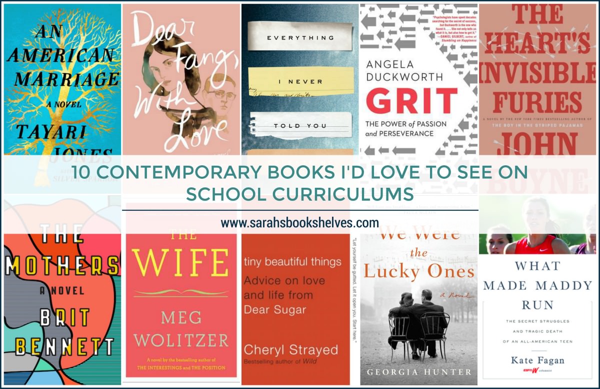Books I'd Love to See on School Curriculums
