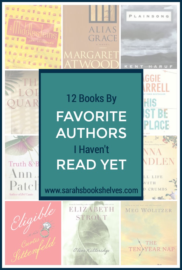 Books By Favorite Authors I Haven't Read