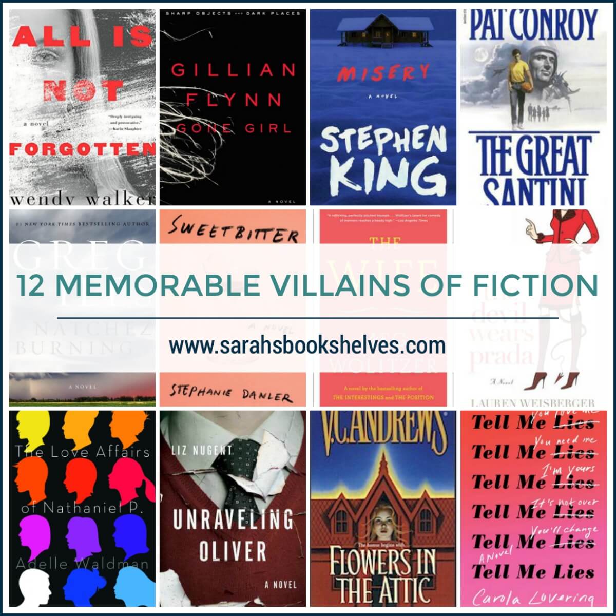 fiction books villains