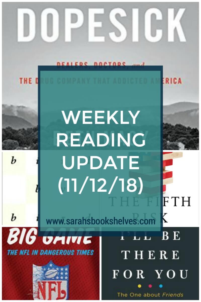 What I'm Reading Now (11/12/18): My Nonfiction November reading is on fire...so, I've got some great books to read! #reading #books #bookish #bookworm #booklover #bookstagram #currentlyreading #nonfiction