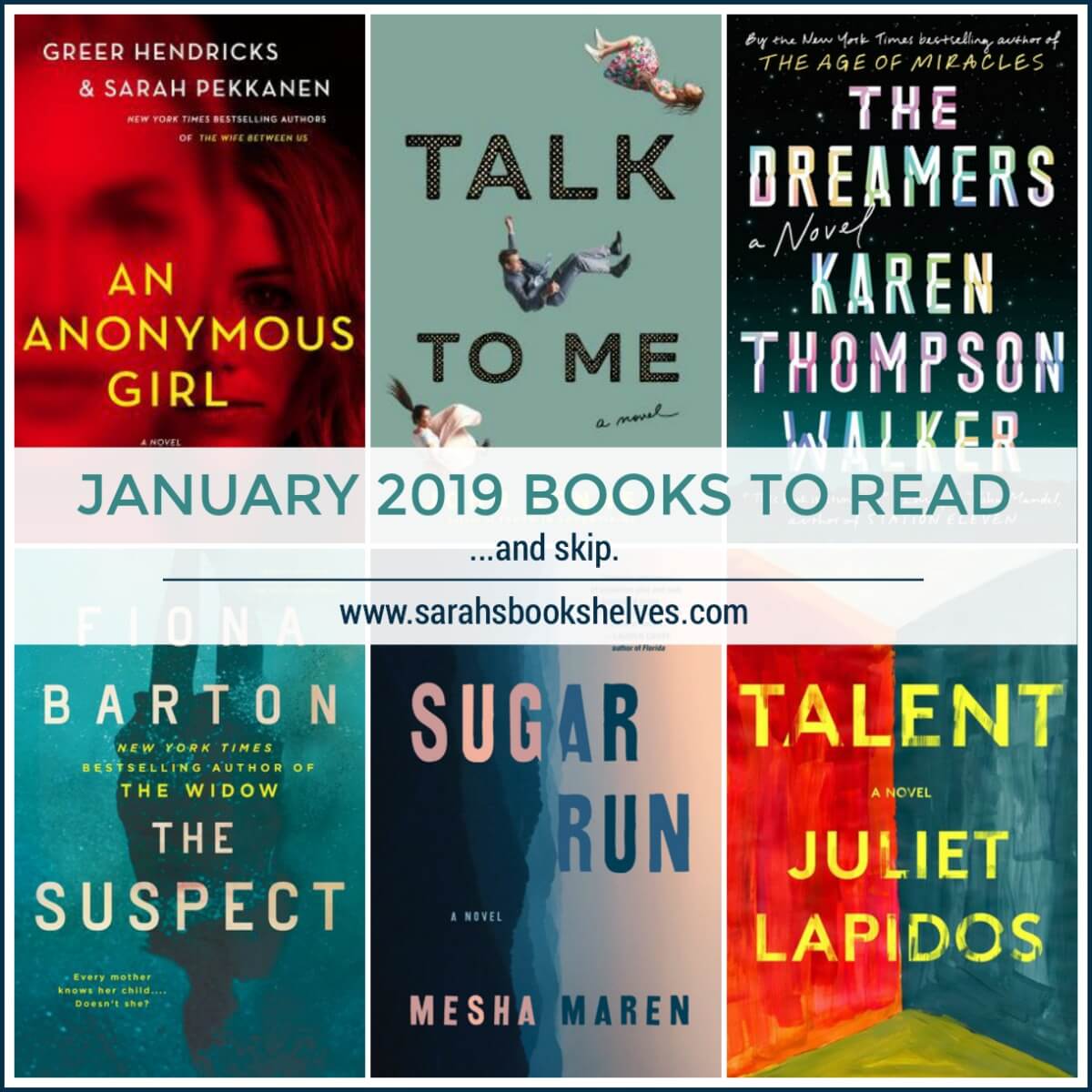 January 2019 Books to Read