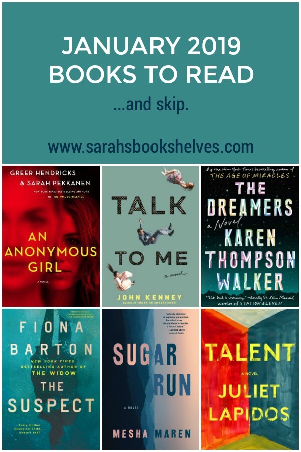 January 2019 Books to Read