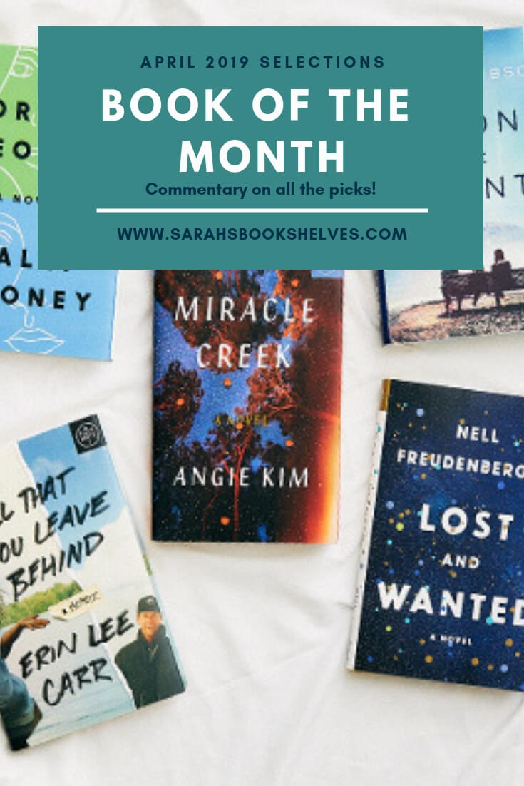 Book of the Month April 2019 Selections