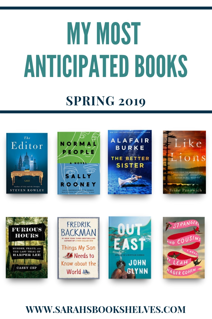 Most Anticipated Books of Spring 2019 