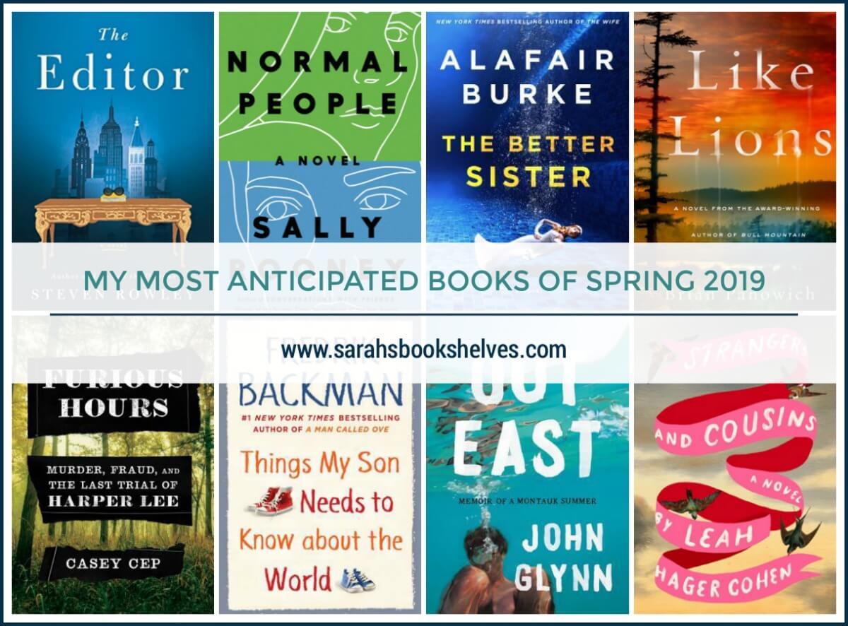 Most Anticipated Books of Spring 2019