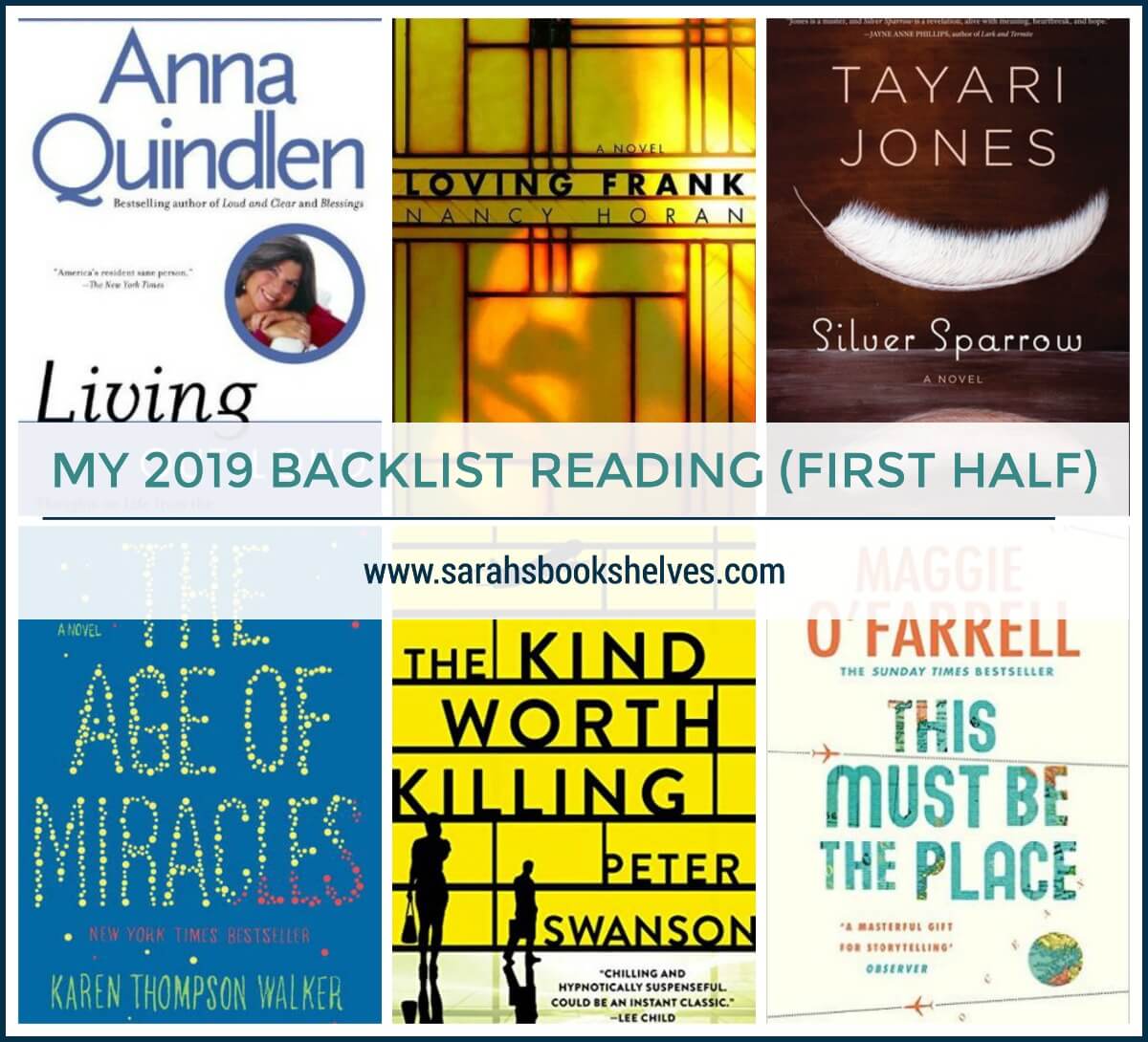 2019 backlist reading