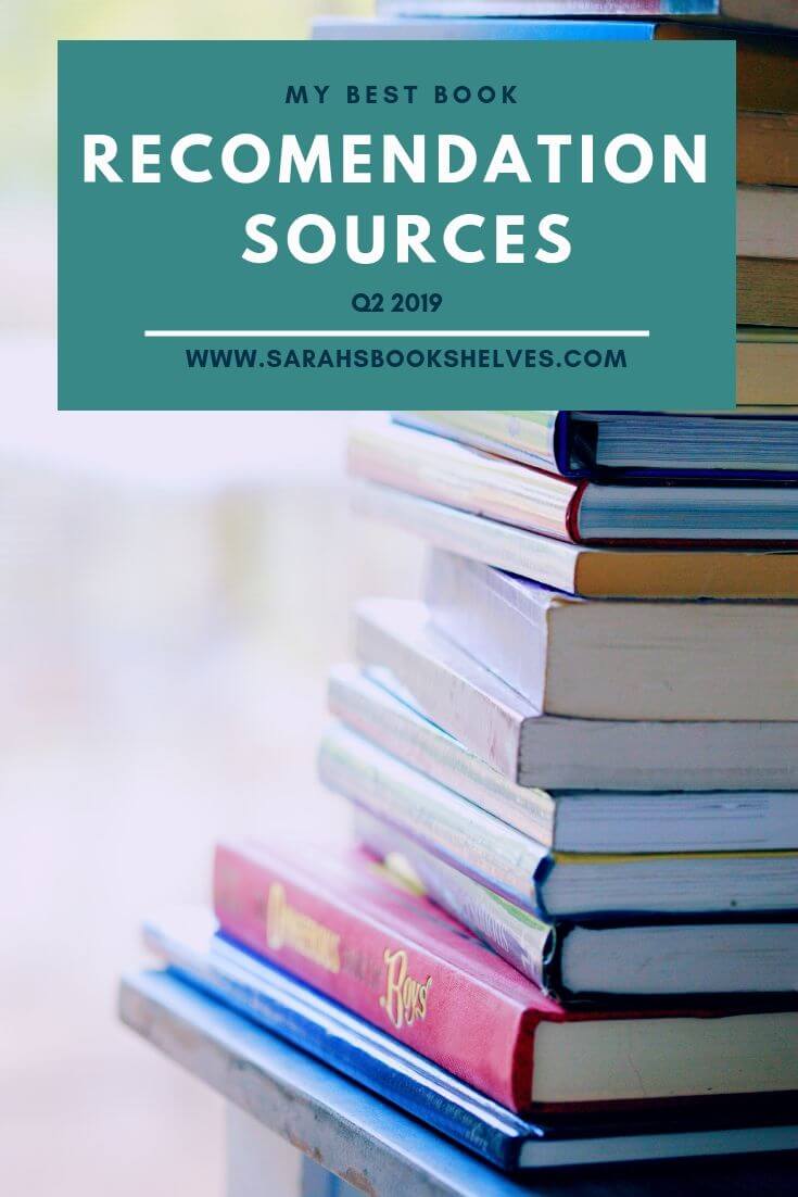 Q2 2019 Book Recommendation Sources