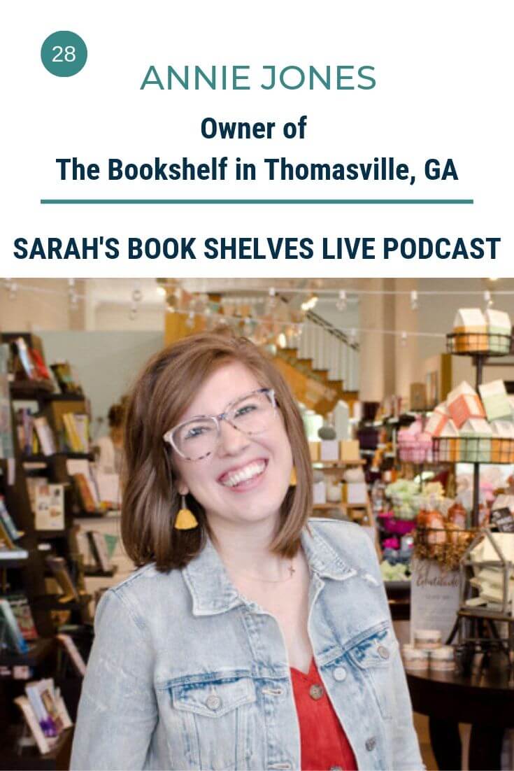 Podcast Episode 28 Annie Jones Owner Of The Bookshelf