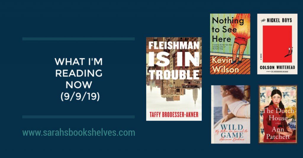 What I’m Reading Now (9/9/19) A Double Shot Sarah's Bookshelves