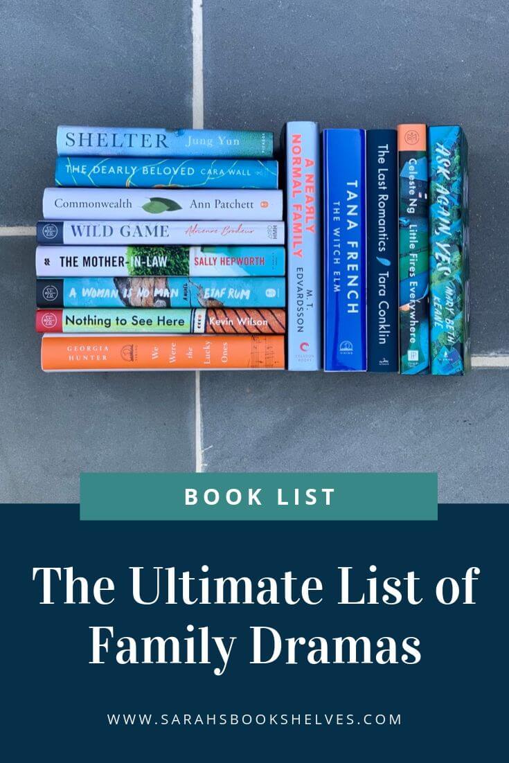 ultimate list of family drama books
