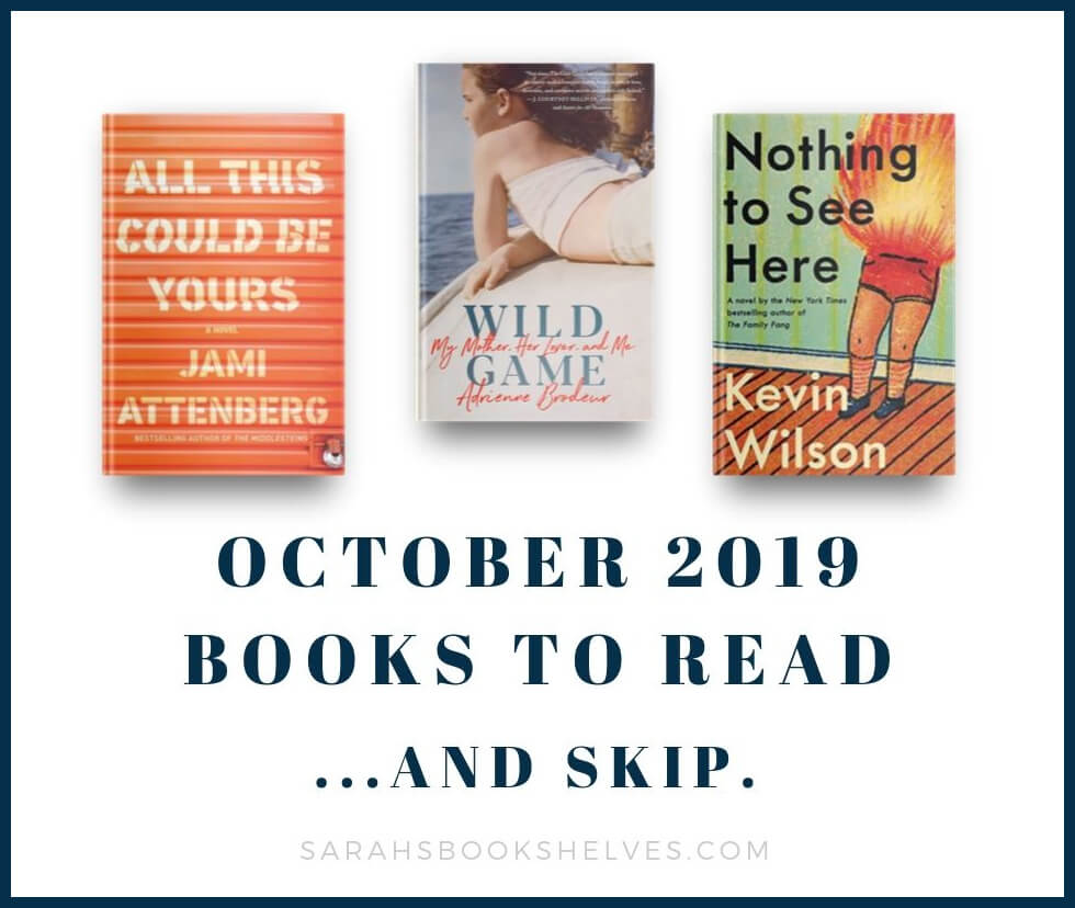 October 2019 Books to Read