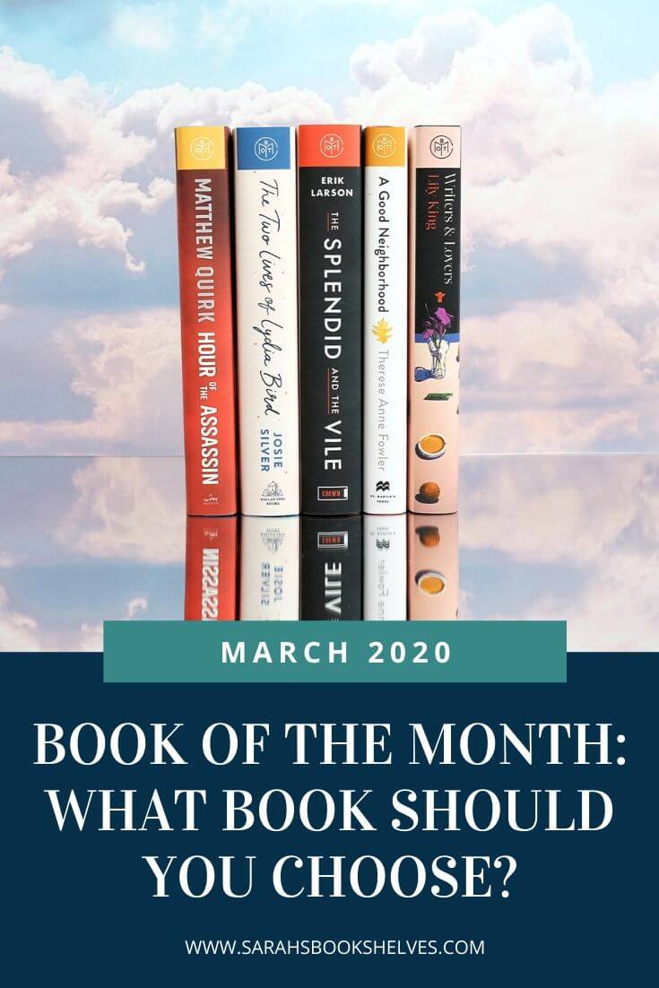 Book of the Month March 2020 Selections What Book Should You Choose