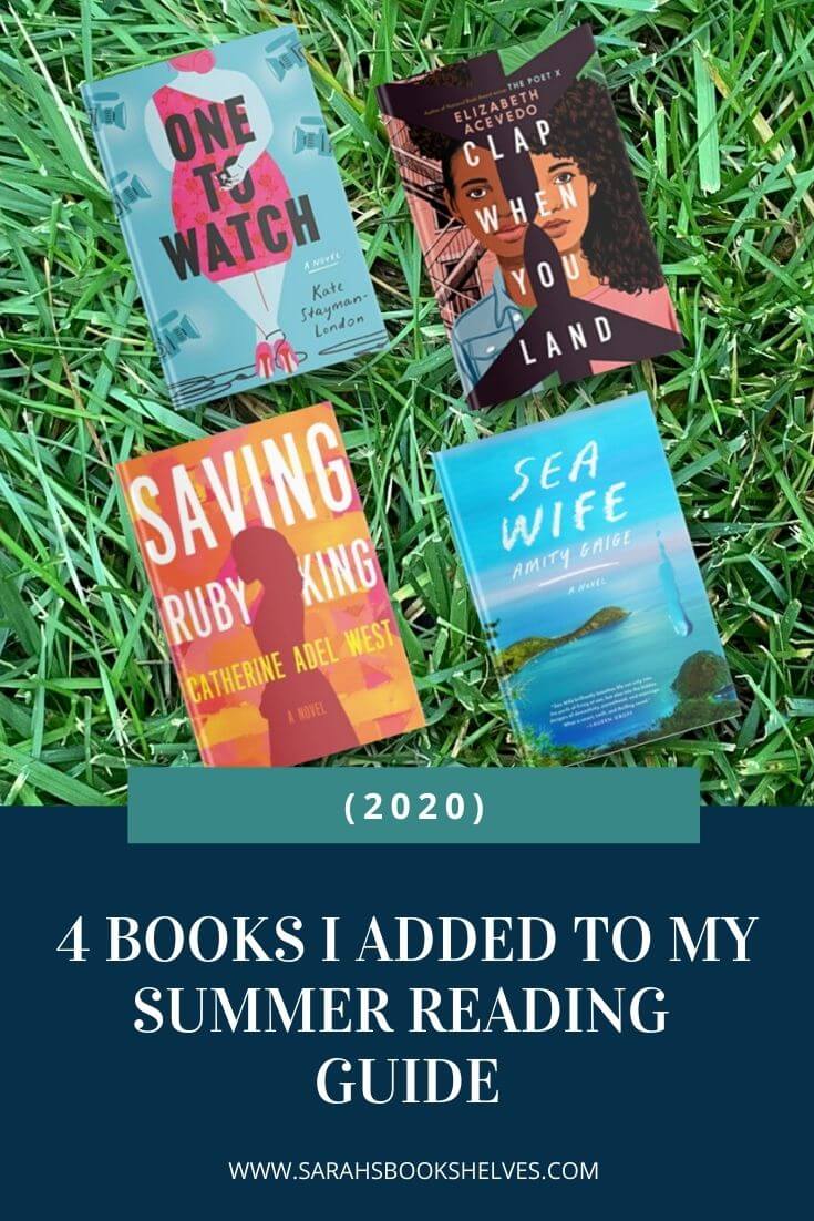 Books I Added to my 2020 Summer Reading Guide