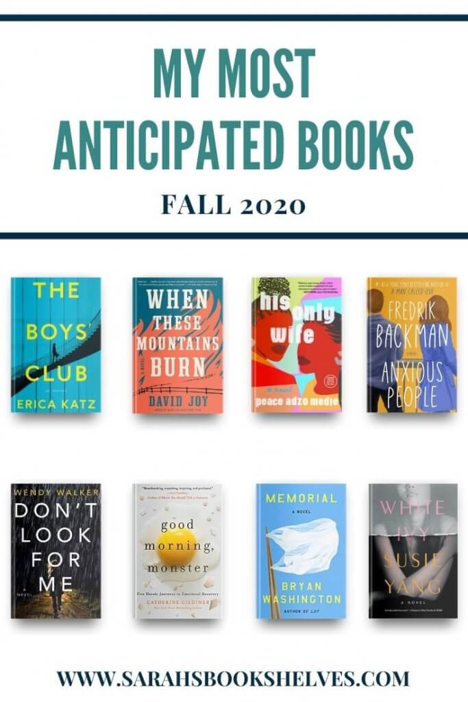 My Most Anticipated Books Of Fall 2020 Sarah S Bookshelves My Most Anticipated Books Of Fall 2020 Sarah S Bookshelves
