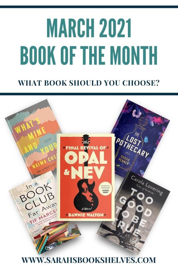 Book of the Month March 2021